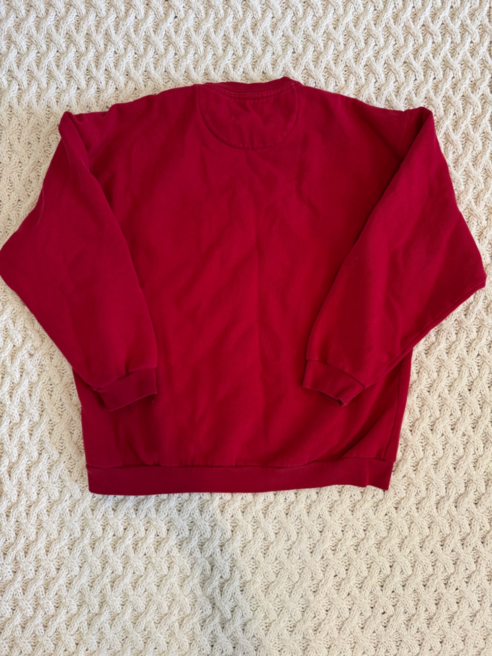 Vintage Ralph Lauren (Chaps) Red Crewneck Sweatshirt - Picture 3 of 3